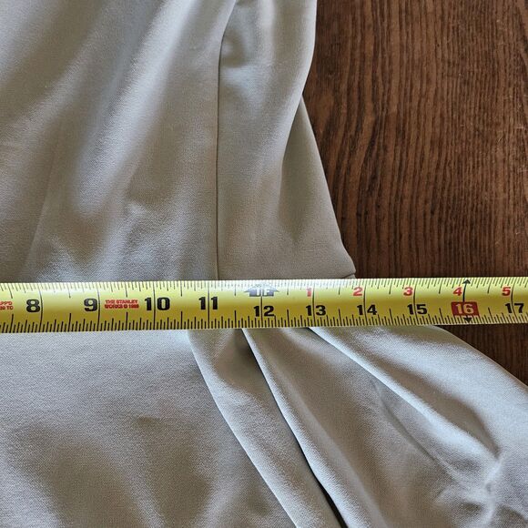 Women's M Dress Halter Neck Mint Green Sleeveless Backless High Low Cocktail - Picture 7 of 10